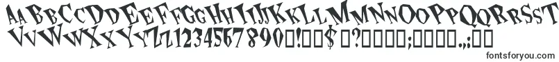 Spunk-Schriftart – Schriften für Avatarii