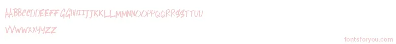 LostInTheSound Font – Pink Fonts on White Background