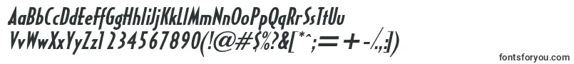 HalseycondsskBolditalic-fontti – tyylilliset fontit