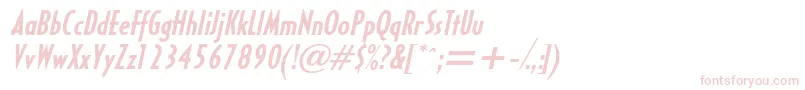 HalseycondsskBolditalic Font – Pink Fonts