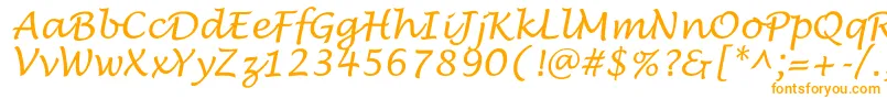 LucidaHandwrit Font – Orange Fonts