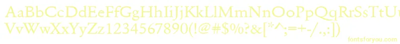 Urwgaramondtextwid Font – Yellow Fonts