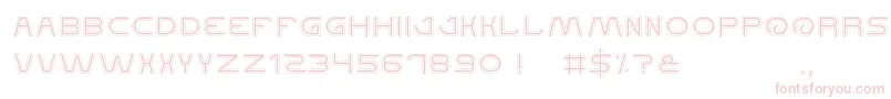 QualifiedGood-fontti – vaaleanpunaiset fontit valkoisella taustalla