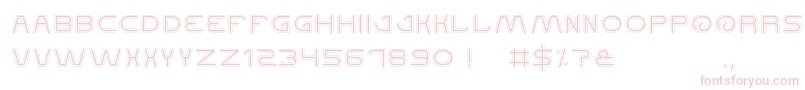 QualifiedGood Font – Pink Fonts on White Background