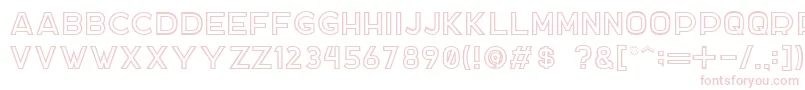 DockerTwo Font – Pink Fonts on White Background