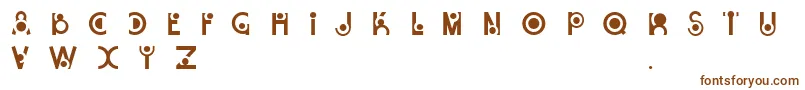 Snail-fontti – ruskeat fontit