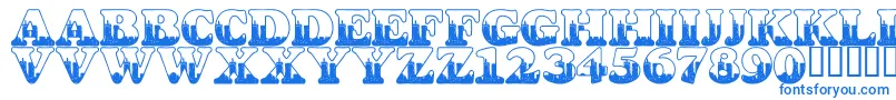 LmsSeptember112001847Am Font – Blue Fonts on White Background