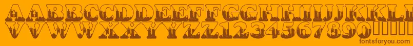 Подробнее о шрифте LmsSeptember112001847Am Шрифт LmsSeptember112001847Am – коричневые шрифты на оранжевом фоне
