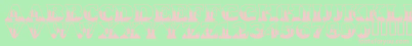 Weitere Informationen zur LmsSeptember112001847Am-Schriftart LmsSeptember112001847Am-Schriftart – Rosa Schriften auf grünem Hintergrund