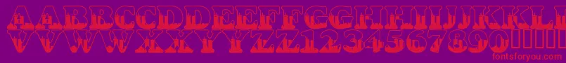 More about LmsSeptember112001847Am Font LmsSeptember112001847Am Font – Red Fonts on Purple Background