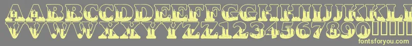 LmsSeptember112001847Am-Schriftart – Gelbe Schriften auf grauem Hintergrund