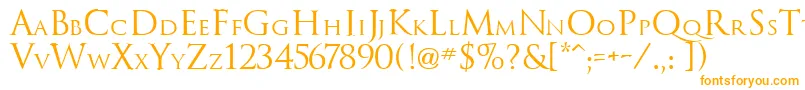 Подробнее о шрифте TrajanusRoman Шрифт TrajanusRoman – оранжевые шрифты на белом фоне