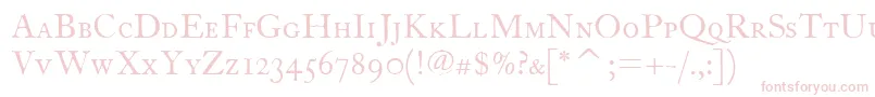 FcaslontwelvescitcTt Font – Pink Fonts