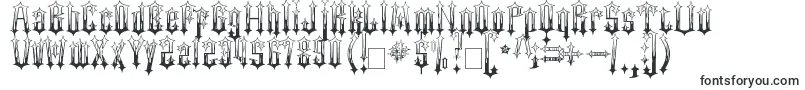 Gothicflames-fontti – Alkavat G:lla olevat fontit