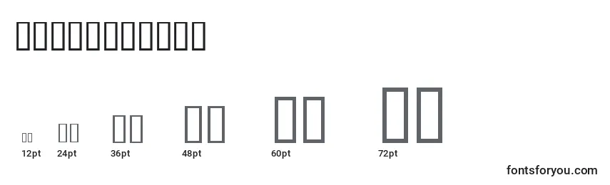 FancyNormal Font Sizes