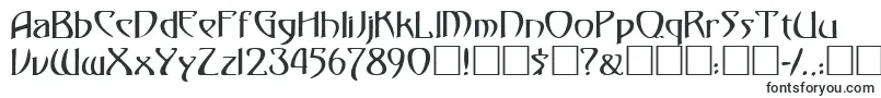 Klingondagger-fontti – Itämaiset fontit