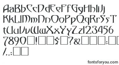  Klingondagger font