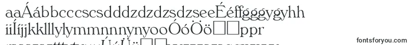 VeronaXlight-Schriftart – ungarische Schriften