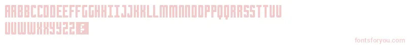 Шрифт Chrome – розовые шрифты на белом фоне