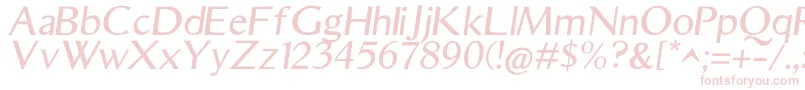 AristocratOblique Font – Pink Fonts