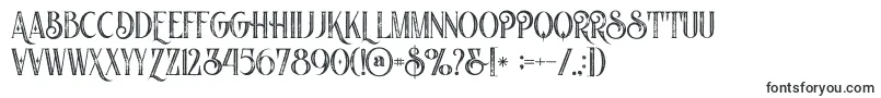 Шрифт Nomosinlinegrunge – шрифты, начинающиеся на N