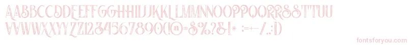 Nomosinlinegrunge Font – Pink Fonts