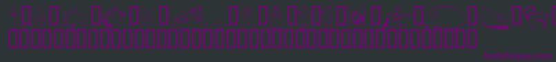More about KrScrappinAnimals Font KrScrappinAnimals Font – Purple Fonts on Black Background