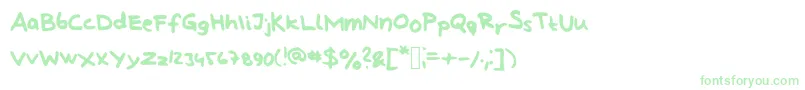 LindbergHandAndSymbols Font – Green Fonts