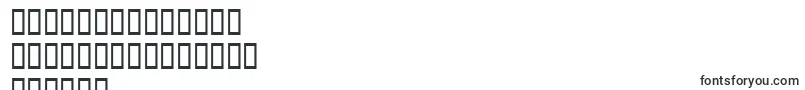 フォントMichelucciRegular – ビルマ語の文字