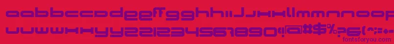 More about CosmicGirl Font CosmicGirl Font – Purple Fonts on Red Background