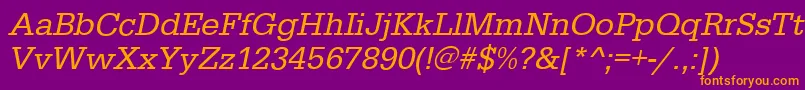 More about EgyptiennestdItalic Font EgyptiennestdItalic Font – Orange Fonts on Purple Background
