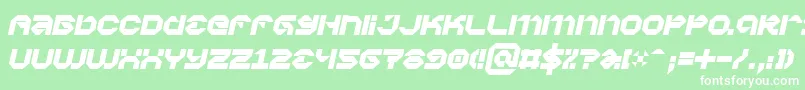 Vaporbpi Font – White Fonts on Green Background
