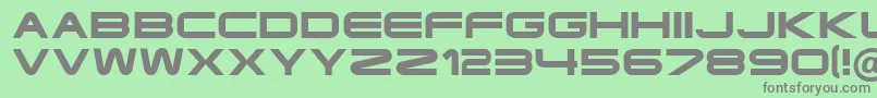 More about Ft35SemiExpandedBold Font Ft35SemiExpandedBold Font – Gray Fonts on Green Background