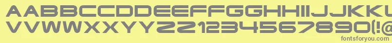 fuente Ft35SemiExpandedBold – Fuentes Grises Sobre Fondo Amarillo