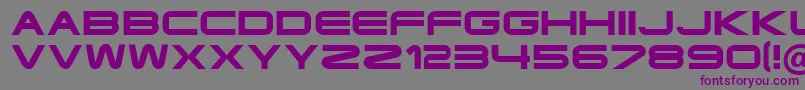 fuente Ft35SemiExpandedBold – Fuentes Moradas Sobre Fondo Gris