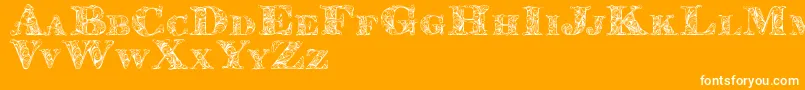 More about Kahirpersonaluse Font Kahirpersonaluse Font – White Fonts on Orange Background