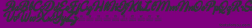 Lisätietoja CandyShopContourPersonalUse-fontista CandyShopContourPersonalUse-fontti – mustat fontit violetilla taustalla