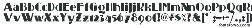 Standingroomonlynf Font – Fonts for Discord