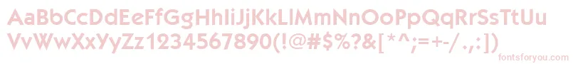 Kabelitcteedem Font – Pink Fonts on White Background