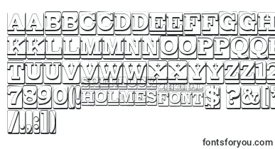 SherlockHolmes font – Black Fonts