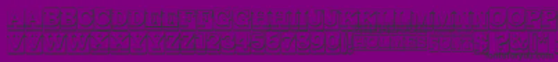 SherlockHolmes Font – Black Fonts on Purple Background