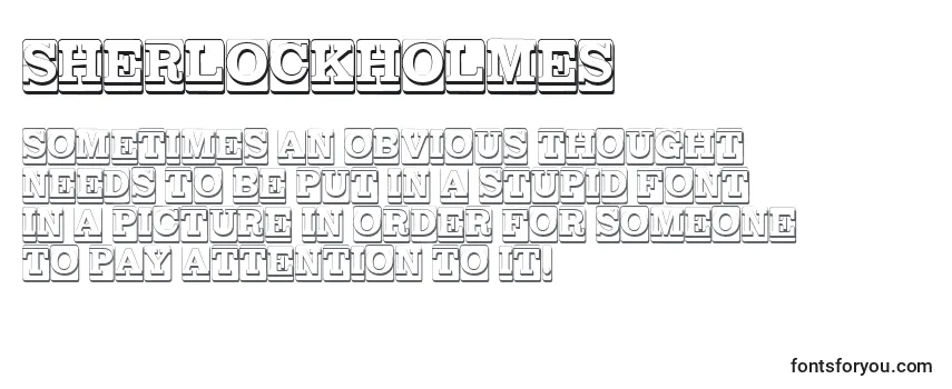 SherlockHolmes Font