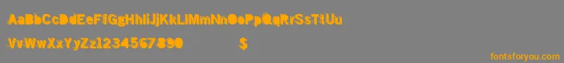 More about Doubleshadow Font Doubleshadow Font – Orange Fonts on Gray Background