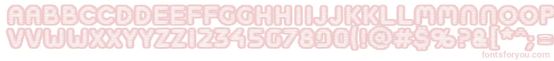 Boobtoobopen Font – Pink Fonts on White Background