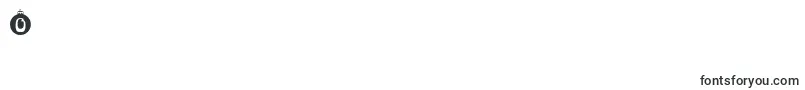 Christbaumkugeln Font – Fonts for Digit 0