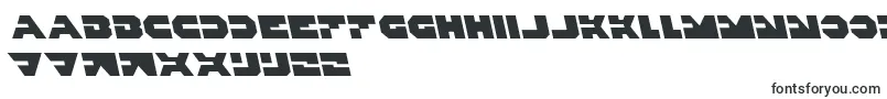 Шрифт Triggermanleft – английские шрифты