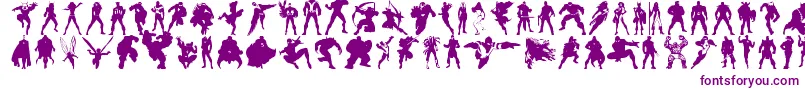 Heroesassembledings Font – Purple Fonts