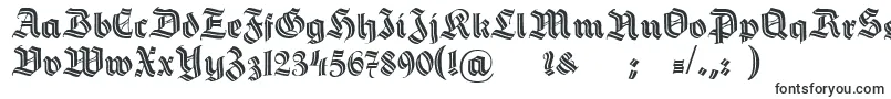 HermannGotischDecoc-Schriftart – Schriften für Logos