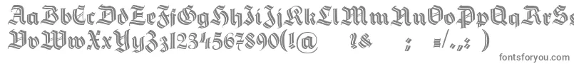HermannGotischDecoc Font – Gray Fonts