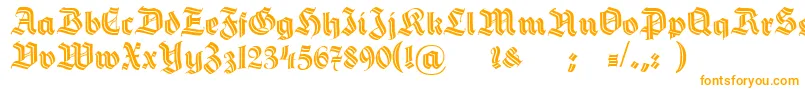 HermannGotischDecoc Font – Orange Fonts